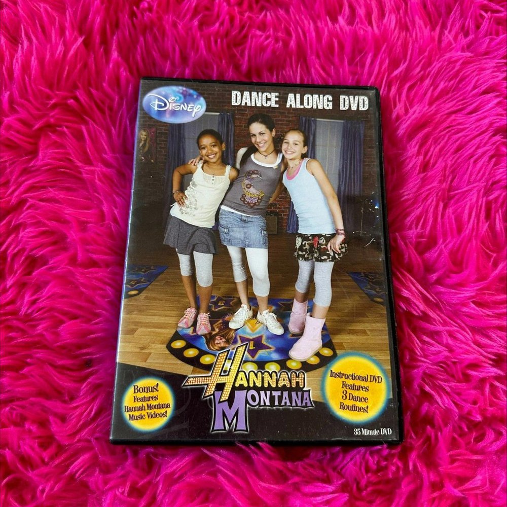 2007 DISNEY HANNAH MONTANA DANCE ALONG DVD
